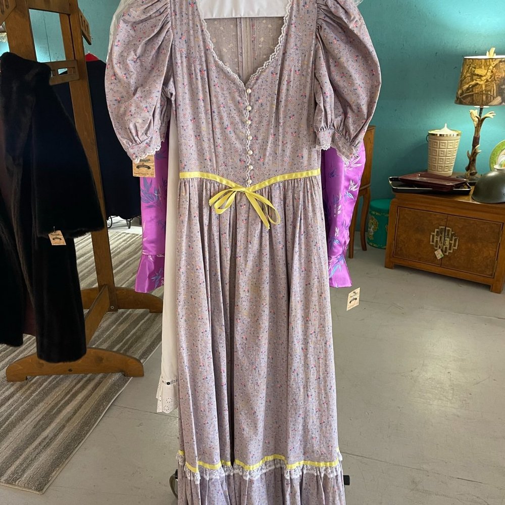 Custom Made Prairie Dress, Vintage